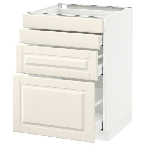 METOD/MAXIMERA, base cabinet 4 fronts/4 drawers, 991.106.55