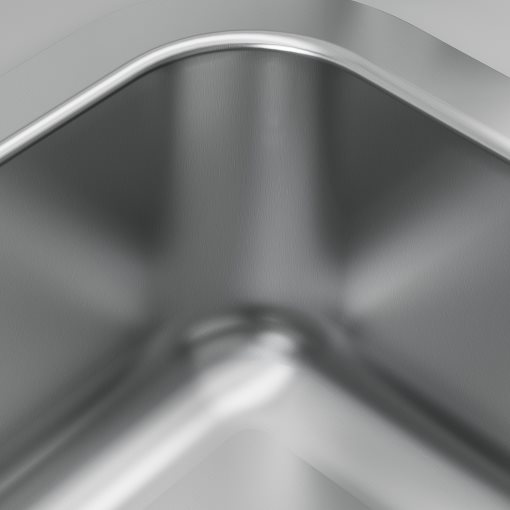 BOHOLMEN, inset sink 1 bowl, 47x30 cm, 991.575.01