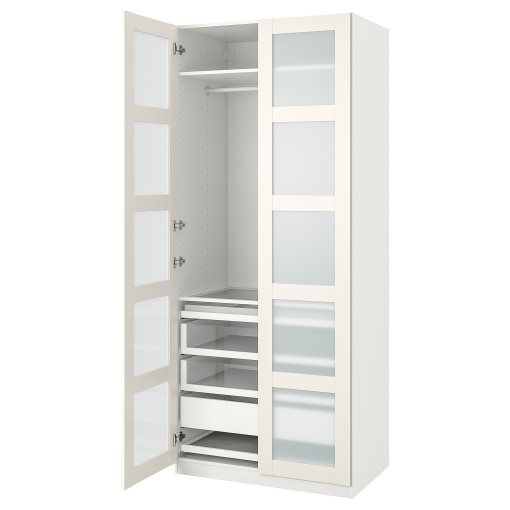PAX, wardrobe combination, 100x60x236 cm, 993.291.40