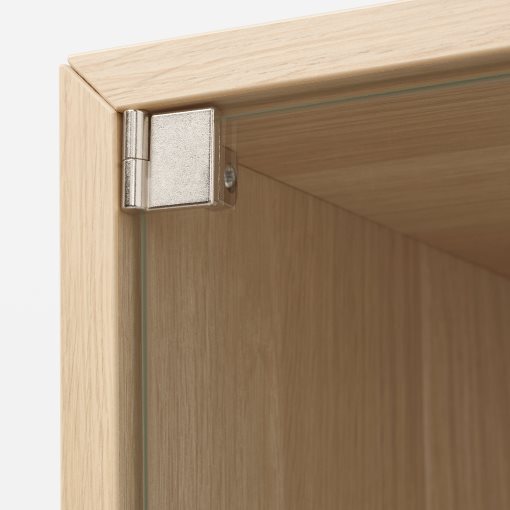 EKET, wall cabinet with glass door, 993.363.53