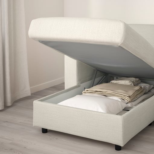 VIMLE, 3-seat sofa with chaise longue, 993.991.09