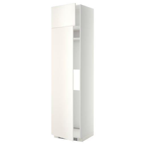 METOD, high cabinet for fridge or freezer with 2 drawers, 60x60x240 cm, 994.659.86