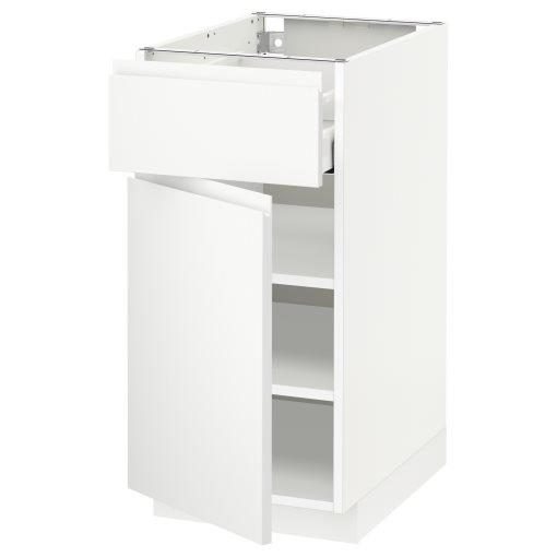 METOD, base cabinet with drawer/door, 40x60 cm, 994.689.99