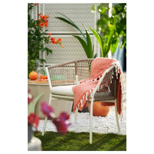 SEGERÖN, chair with armrests, outdoor, 994.948.42