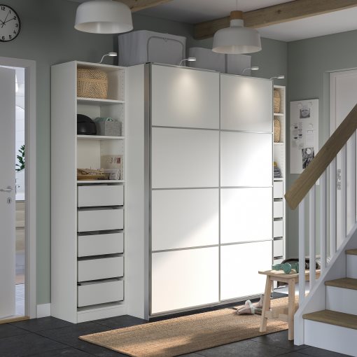 PAX/MEHAMN, wardrobe combination, 250x66x201 cm, 995.023.52