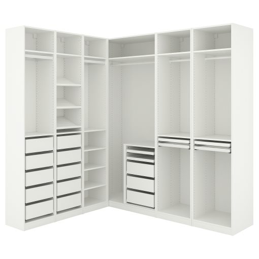 PAX, corner wardrobe, 211/213x236 cm, 995.031.39