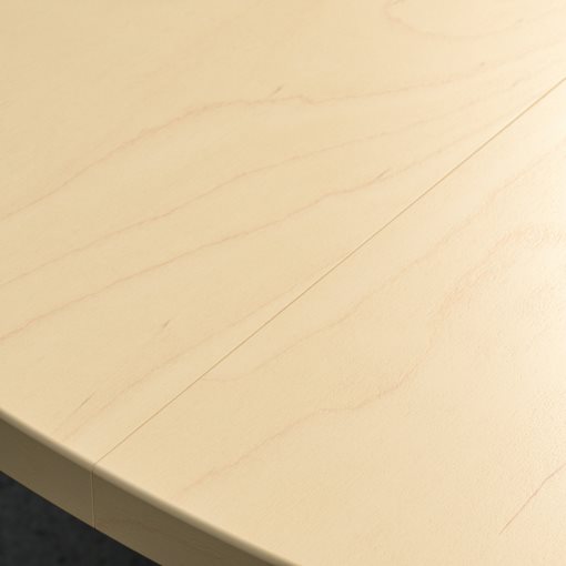 MITTZON, conference table/round, 120x75 cm, 995.139.30