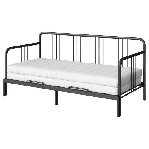 FYRESDAL, κρεβάτι επισκέπτη day bed με 2 στρώματα, 80x200 cm, 995.214.64