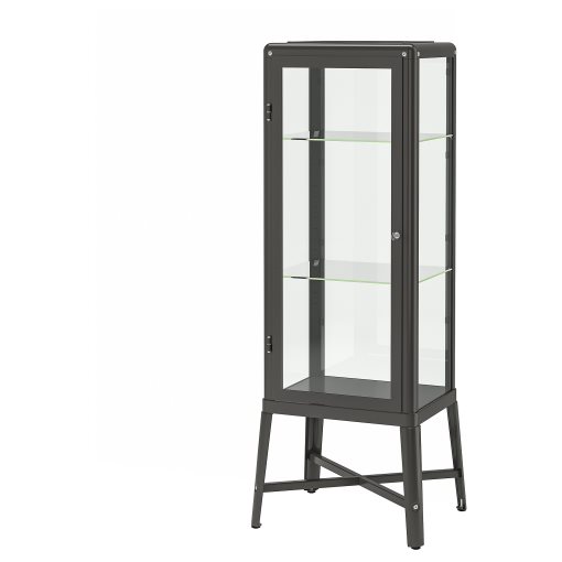 FABRIKÖR, glass-door cabinet, 002.422.78