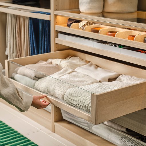 KOMPLEMENT, Συρτάρι με γυάλινη πρόσοψη, 002.467.14