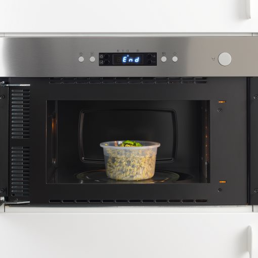 IKEA 365+, food container round/plastic, 750 ml, 003.591.45