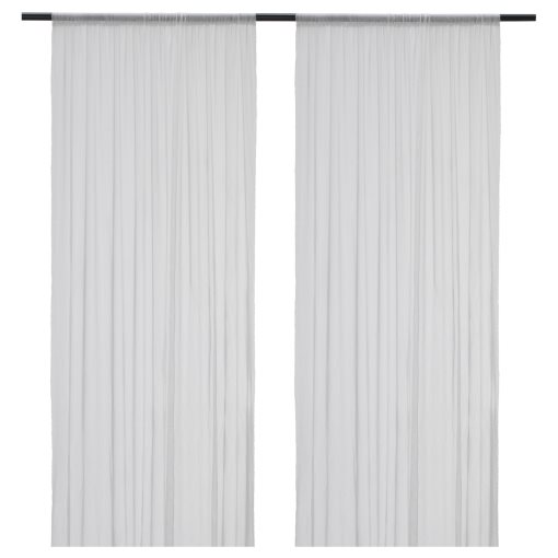 HILDRUN, sheer curtains, 1 pair, 003.865.49