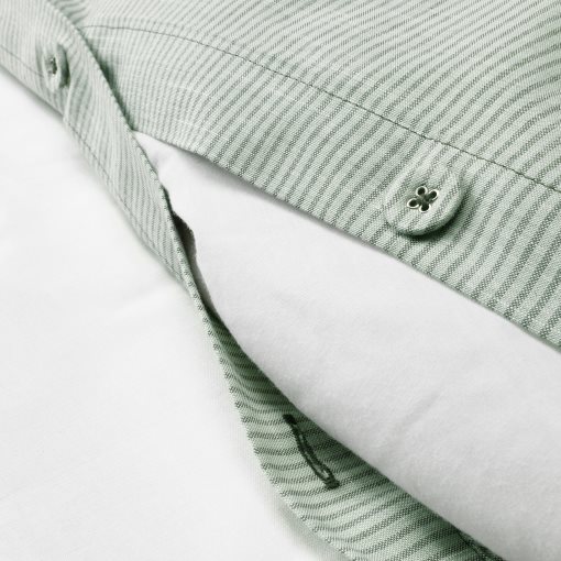 BERGPALM, παπλωματοθήκη και 2 μαξιλαροθήκες, 240x220/50x60 cm, 004.231.94