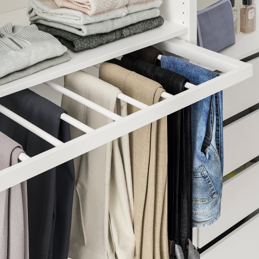 KOMPLEMENT, pull-out trouser hanger, 100x58 cm, 004.465.34