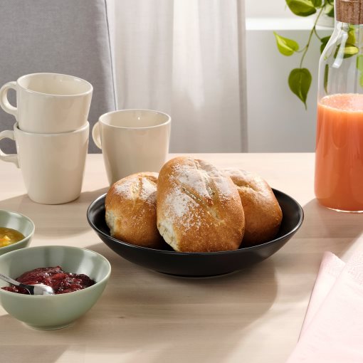 FÄRGKLAR, βαθύ πιάτο/ματ, 23 cm, 004.793.79