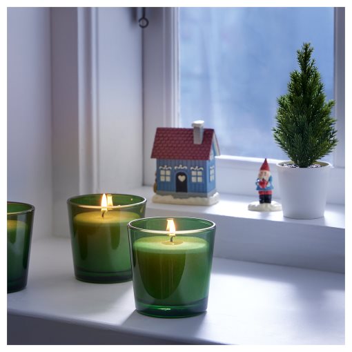 VINTERFINT, scented candle in glass/Spiced delight, 25 ώρες, 005.608.74