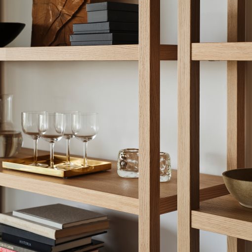 STOCKHOLM 2025, shelving unit, 120x40x188 cm, 005.866.33