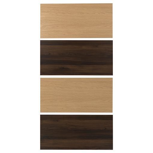 MEHAMN, 4 panels for sliding door frame, 100x201 cm, 006.057.59