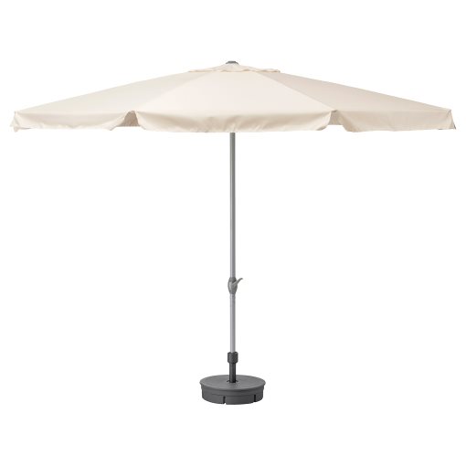 LJUSTERÖ, parasol with base, 092.193.15