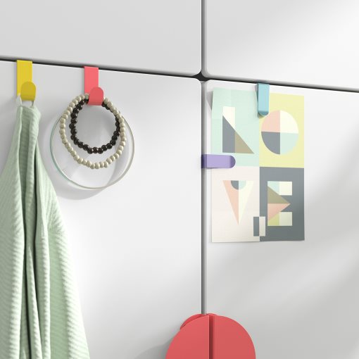 SMASTAD/PLATSA, wardrobe with 2 clothes rails, 60x42x181 cm, 094.263.05