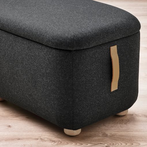 OSKARSHAMN, wing chair with footstool, 094.853.33