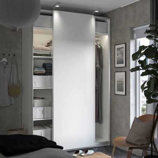PAX/HASVIK, wardrobe combination, 150x66x236 cm, 095.002.96