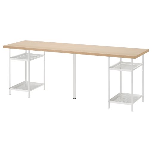 LAGKAPTEN/SPAND, desk, 200x60 cm, 095.685.40