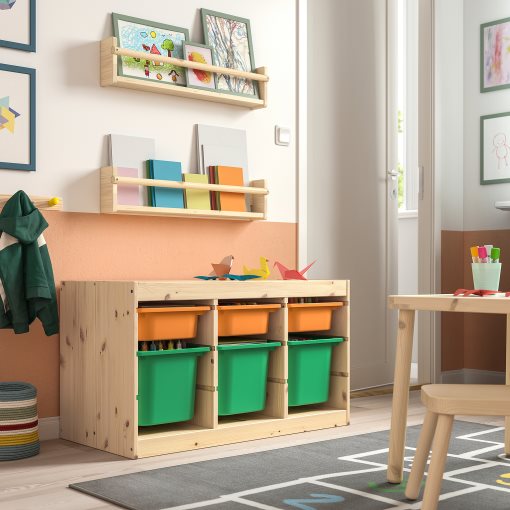 TROFAST, storage combination with boxes, 93x44x52 cm, 095.748.95