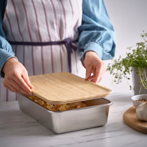 IKEA 365+, large rectangular food container with lid, 3 l, 095.805.23