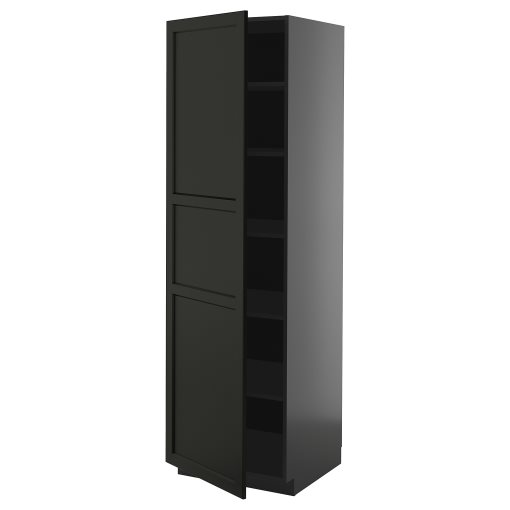 METOD, high cabinet with shelves, 60x60x200 cm, 095.882.32