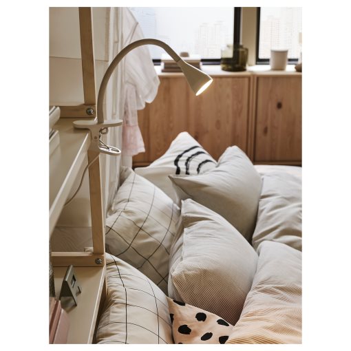 NÄVLINGE, clamp spotlight with built-in LED light source, 104.498.91