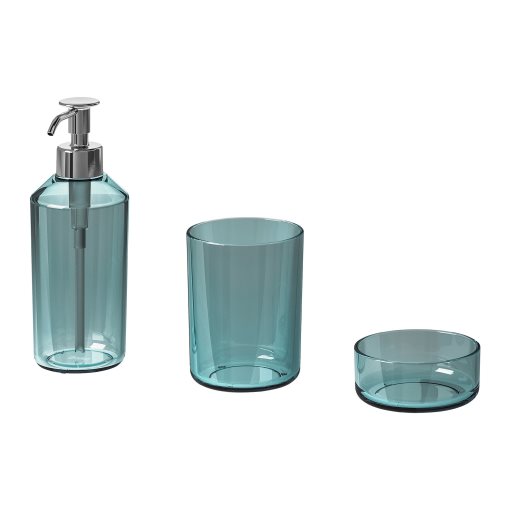 SKISSEN, 3-piece bathroom set, 104.566.45