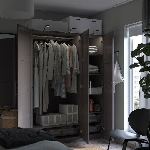 PAX, wardrobe frame, 100x58x201 cm, 104.582.01