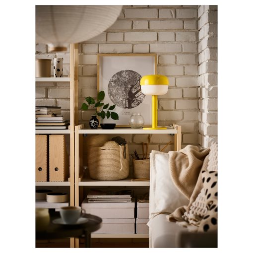 EKENABBEN, ανοιχτή μονάδα ραφιών/ξύλο λεύκας, 70x34x86 cm, 104.878.16