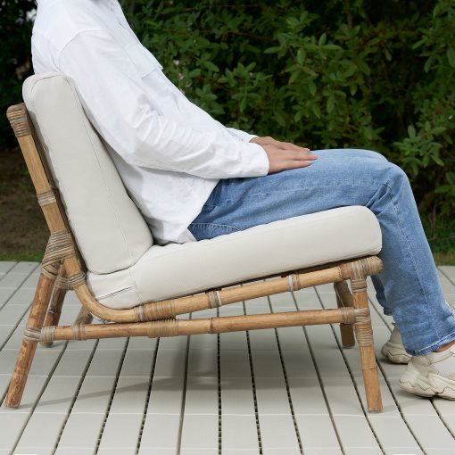 TVARO, seat section for modular sofa, outdoor, 105.154.85