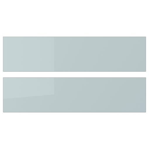 KALLARP, drawer front/high-gloss 2 pack, 40x10 cm, 105.201.56
