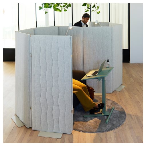 MITTZON, acoustic screen/floor standing, 70x157 cm, 105.282.04