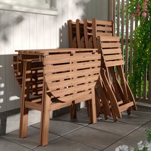 ASKHOLMEN, gateleg table/outdoor, 30-110 cm, 105.575.26