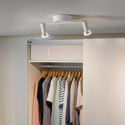 KRUSNATE, ceiling spotlight with 2 spots, 105.620.85