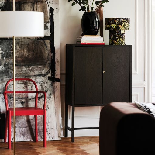 STOCKHOLM 2025, cabinet with 2 doors, 80x40x126 cm, 105.864.87