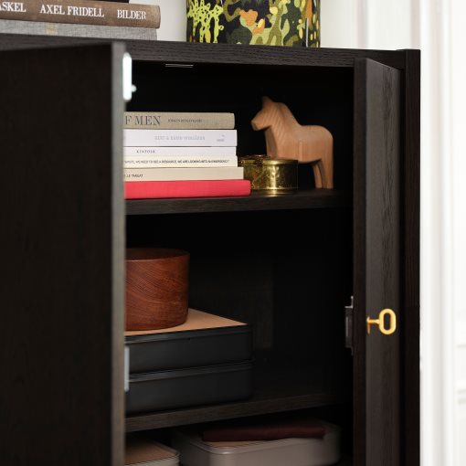 STOCKHOLM 2025, cabinet with 2 doors, 80x40x126 cm, 105.864.87
