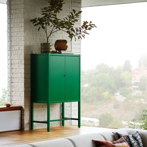 STOCKHOLM 2025, cabinet with 2 doors, 80x40x126 cm, 105.864.92