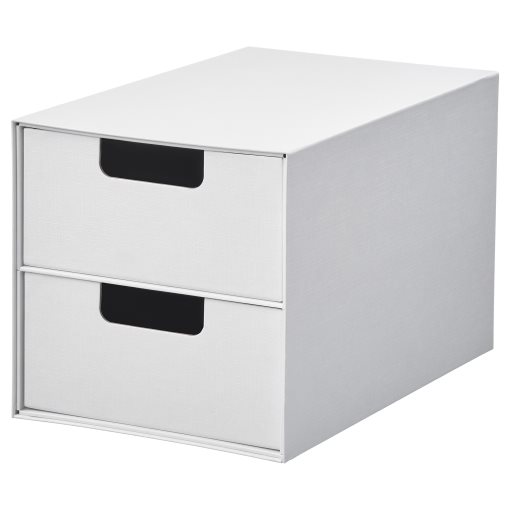 FJÄDERHARV, mini chest with 2 drawers, 16x25 cm, 105.969.00