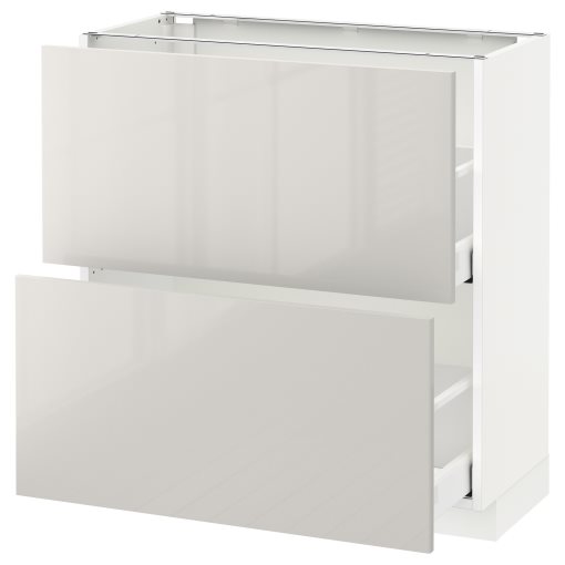 METOD/MAXIMERA, base cabinet with 2 drawers, 191.686.50