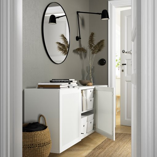 BESTÅ, wall-mounted cabinet combination, 180x42x64 cm, 194.124.78