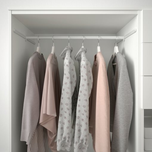 PLATSA, ντουλάπα με 4 πόρτες και 3 συρτάρια, 240x57x123, 194.251.50