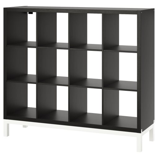 KALLAX, shelving unit with underframe, 147x129 cm, 194.426.92