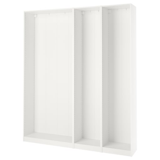 PAX, 3 wardrobe frames, 200x35x236 cm, 194.947.56