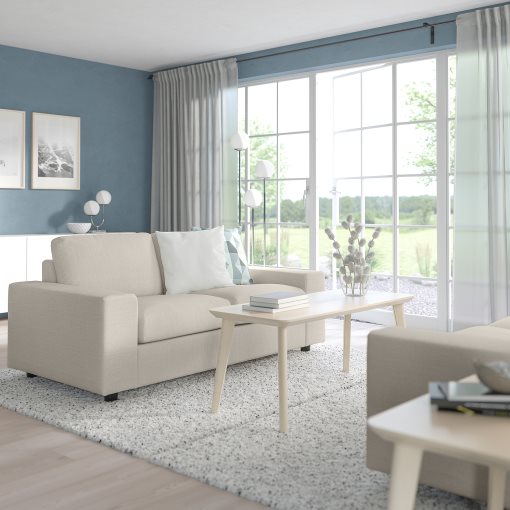 VIMLE, 2-seat sofa-bed with wide armrests, 195.452.04