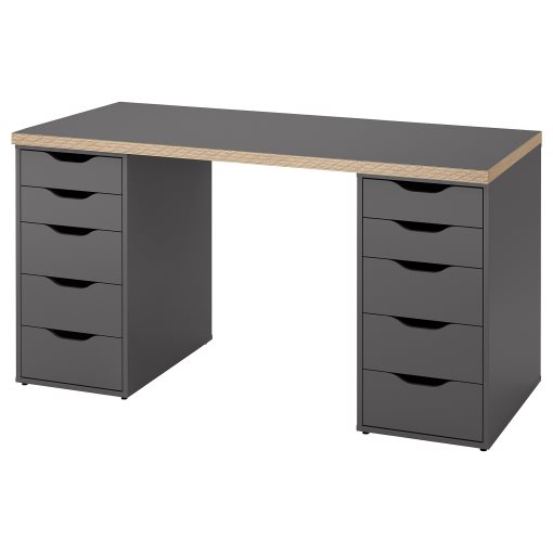 LAGKAPTEN/ALEX, desk, 140x60 cm, 195.854.50